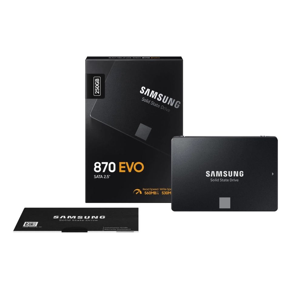 Samsung 870 EVO SATA III 2.5'' SSD 250GB
