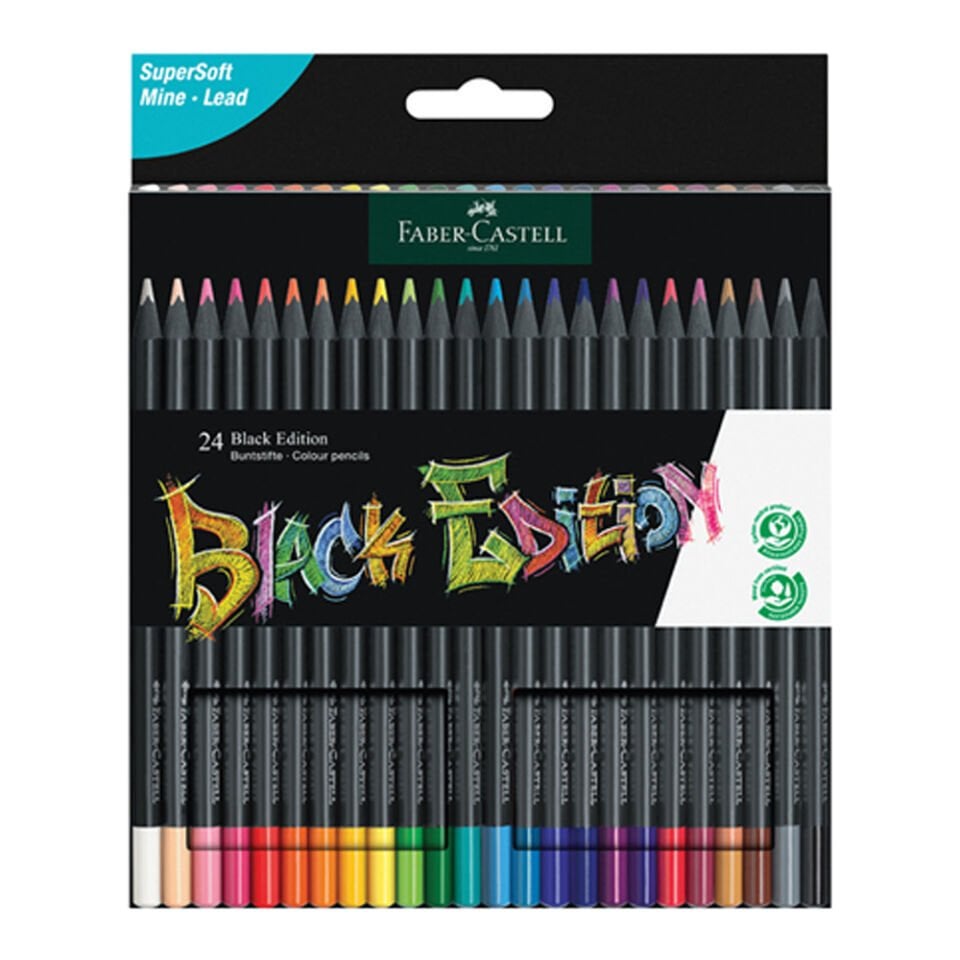 Faber-Castell Boya Kalemi Black Edition 24 Renk 5171 116424