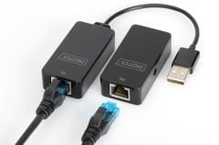 Digitus USB 2.0 Mesafe Uzatma Cihazı, CAT 6-6A-7