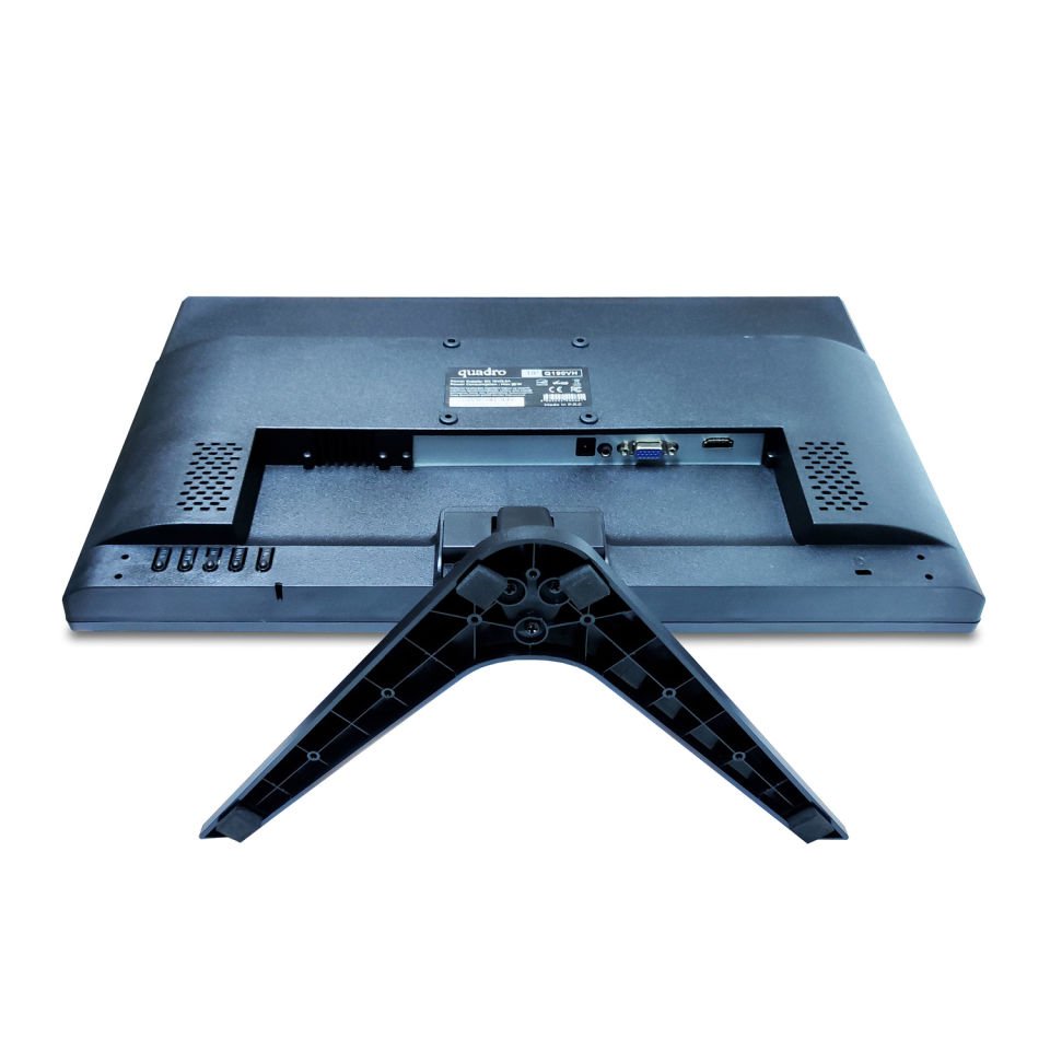Quadro 19'' Q190VH 5ms HDMI+VGA Multimedya Siyah Geniş Ekran Monitör