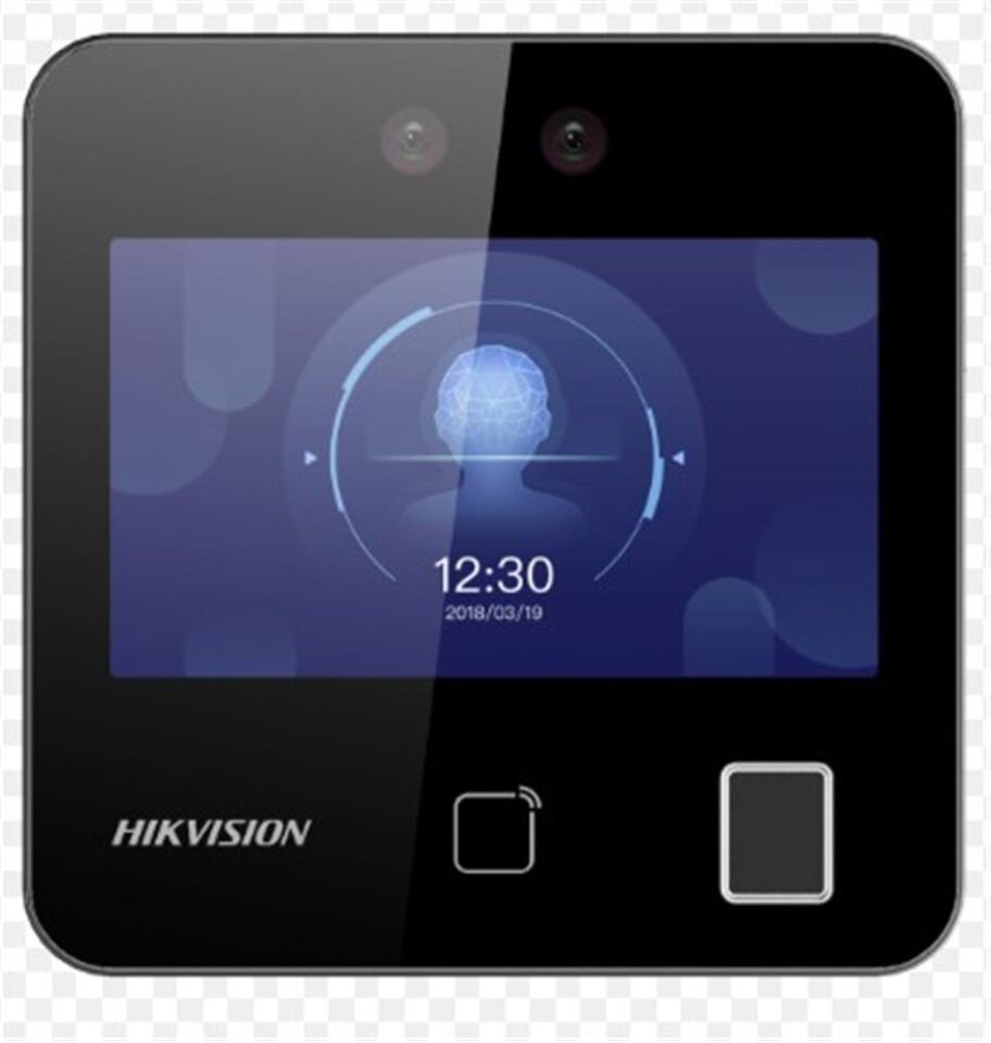 Hikvision DS-K1T343MFWX Parmak İzi, Yüz Tanıma ve Mifare Kart Okuyucu  Bağımsız Terminali