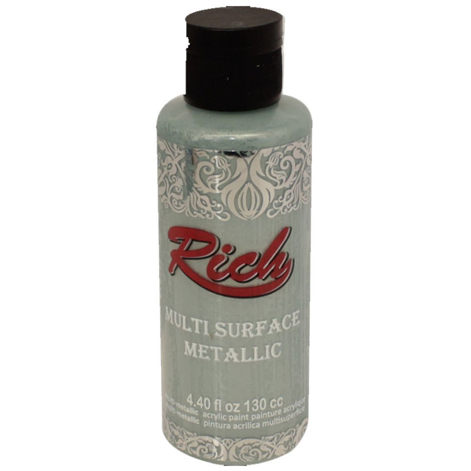 Rich Multi Sufrace Metalik Boya 120 CC Su Yeşili 6534