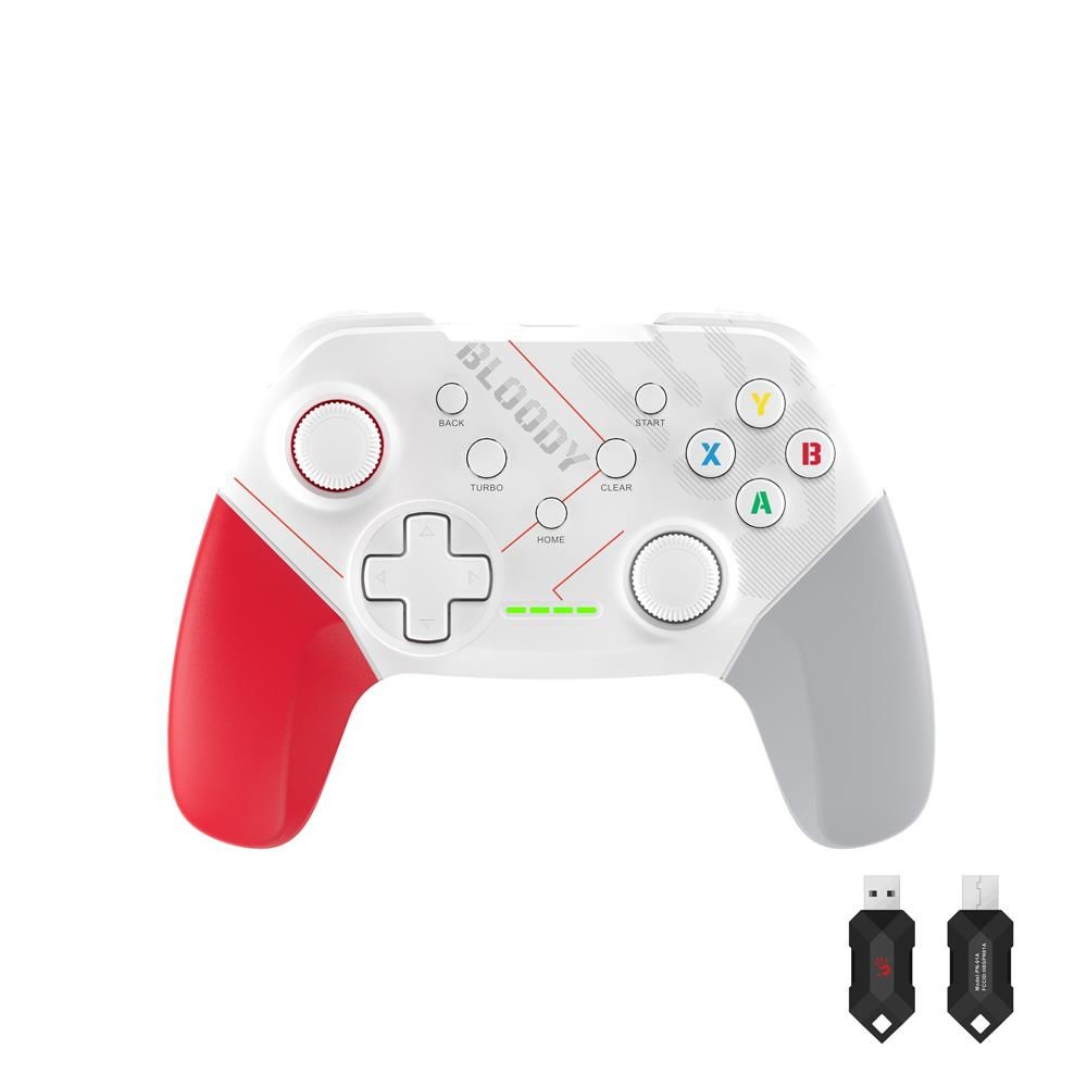 A4 Tech Bloody Gpw50 2.4Ghz Kablosuz&Usb Pc Android Ps3 Sports White Beyaz GamePad