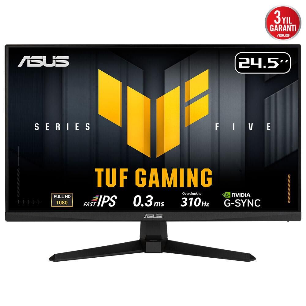 Asus 24.5'' Tuf Gaming VG259QMR5A 310Hz 0.3ms Full HD Adaptive Sync Fast IPS Gaming Monitör