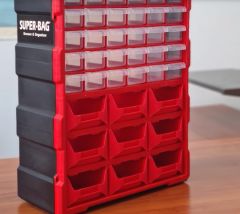 Asrın Asr - 6010 39 Lu Monoblok Avadanlık Çekmece (38,1x15,7x47,5 cm)