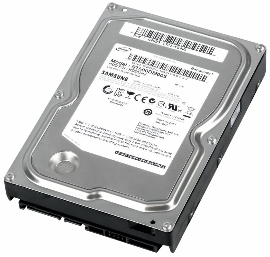 Seagate 500GB ST500DM005 BarraCuda SATA 3.0 7200 RPM 3.5'' Harddisk (İthalat)