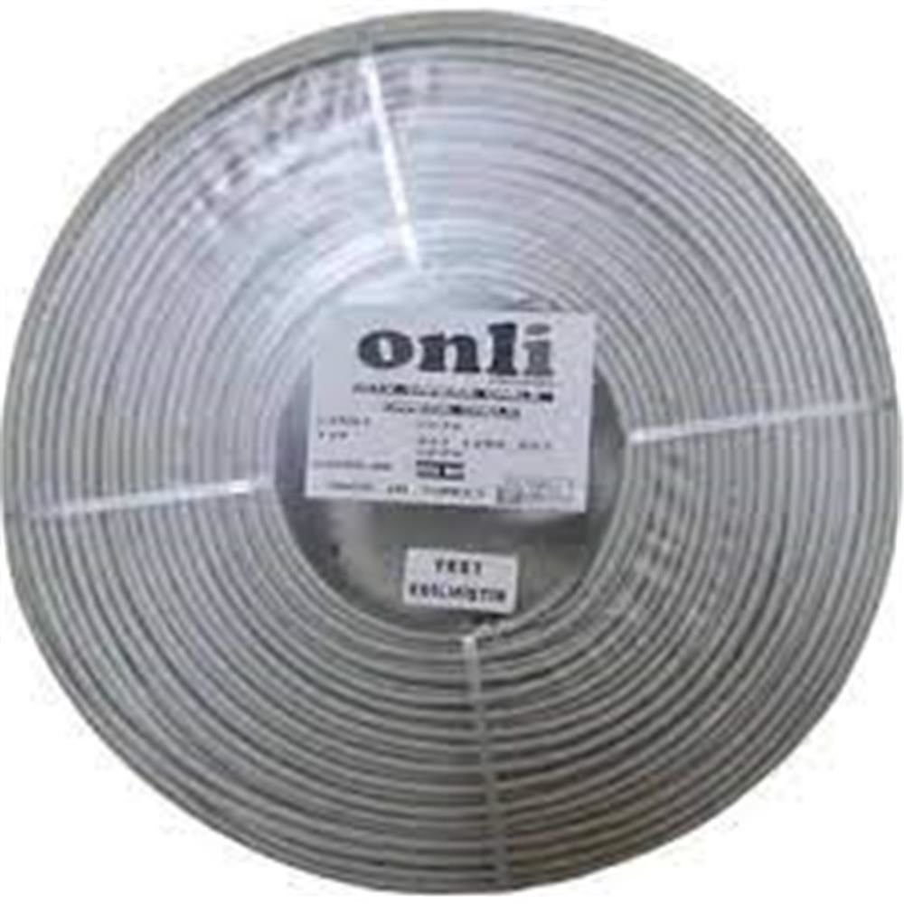 Onli 4+1 1x0,50 mini Coax 2x0,50mm 100 metre CCA Kamera Kablosu