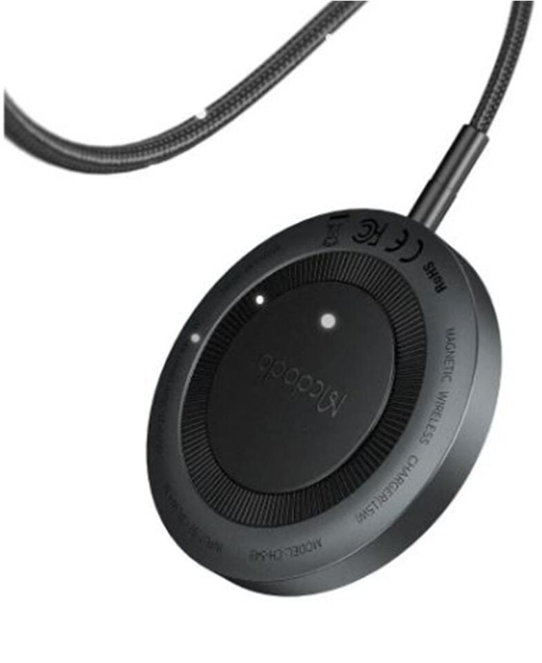 MCDODO CH-5490 15W IPHONE MANYETİK KABLOSUZ ŞARJ CİHAZI - Siyah