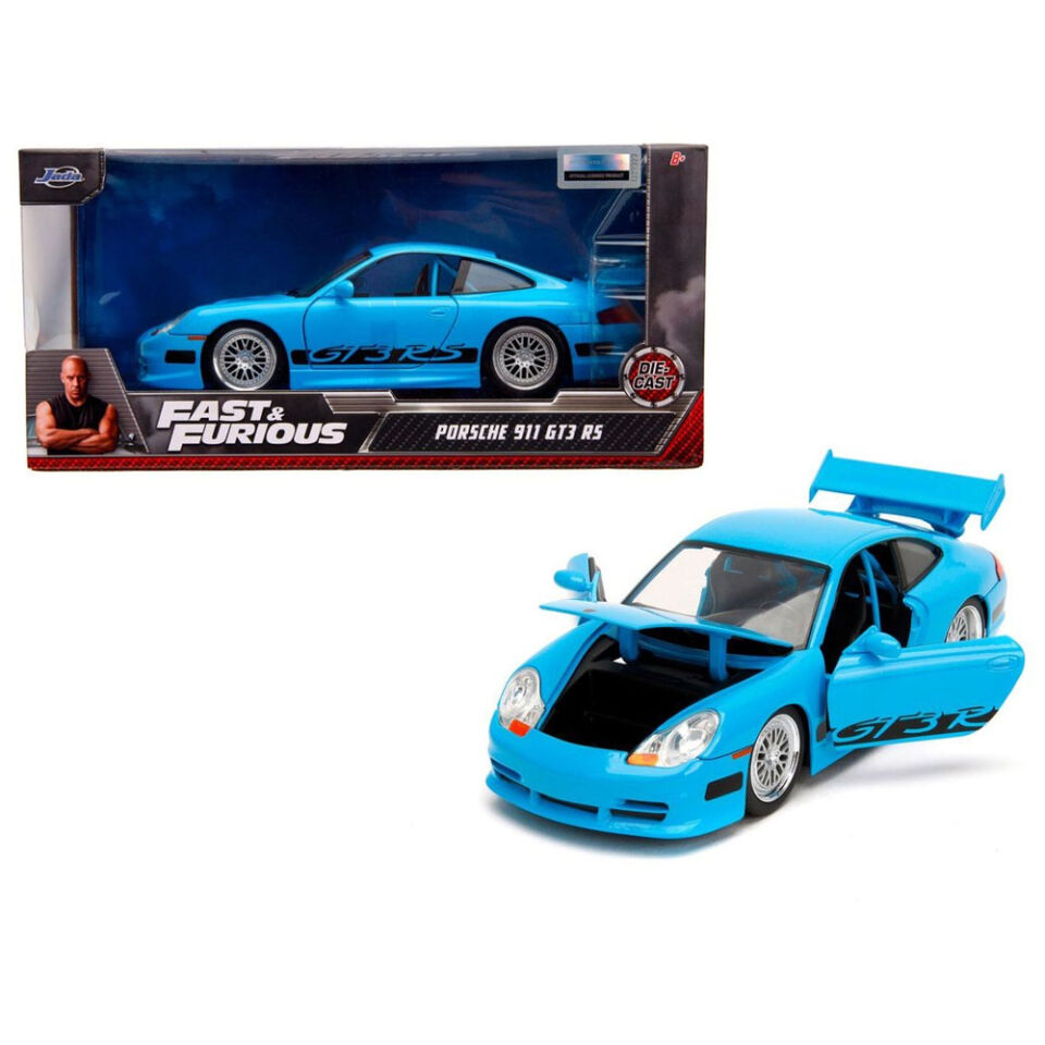 Jada Fast & Furious Brians Porsche 911 Gt3 Rs 1:24 SMB-9333667314R00