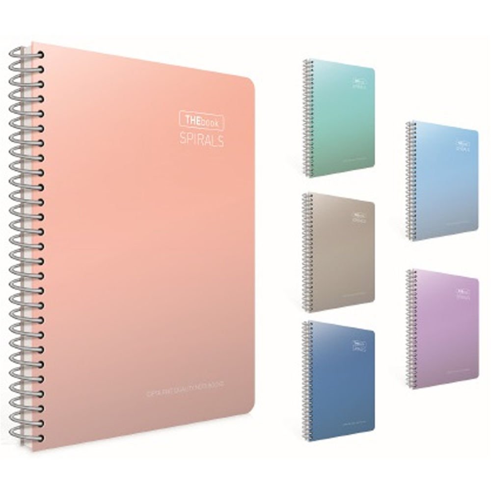 Gıpta Thebook Spırals Sp.Sert Kapak Defter A4 100 YP Çiz.