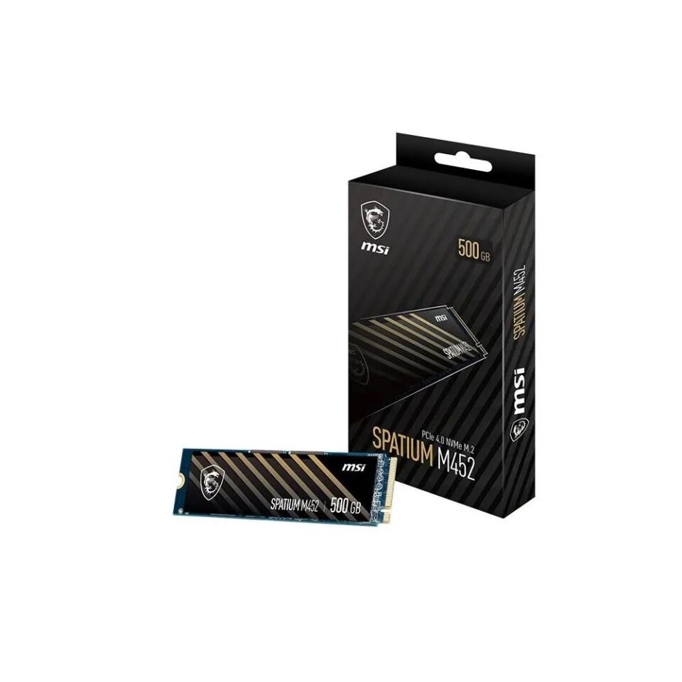 Msi 500GB Spatium M452 PCIe 4.0 NVMe M.2 (3600MB Okuma - 3100MB Yazma) Ssd Disk