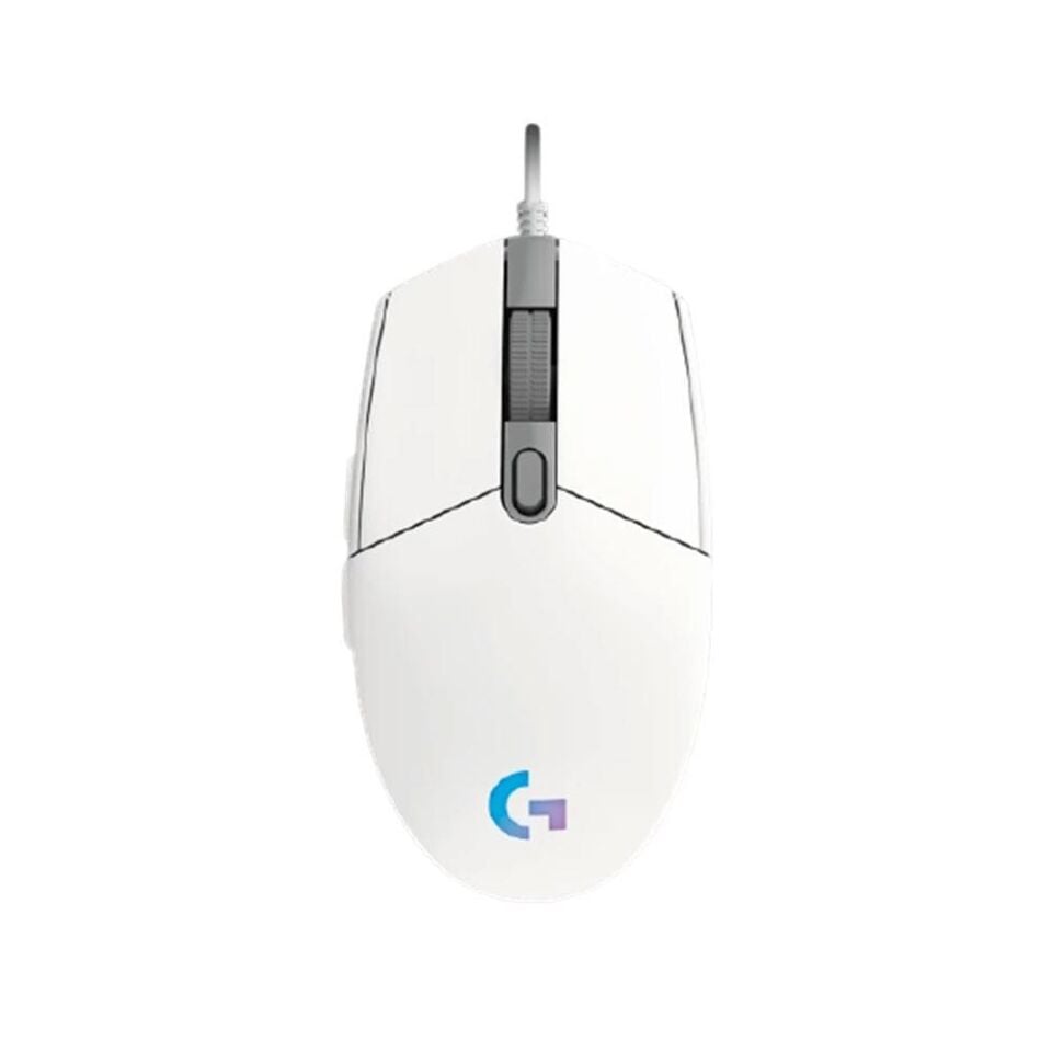 Logitech 910-005797 G203 Optik Kablolu Gaming Oyuncu Mouse Makrolu Beyaz Optik