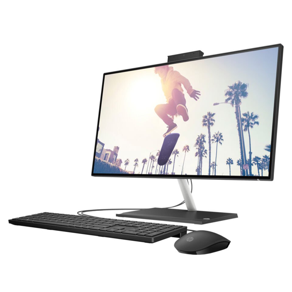 Hp 24-Cb1023Nt 79N38EA İ5-1235U 8Gb 256Gb Ssd O-B Vga 23.8'' Freedos All In One Pc