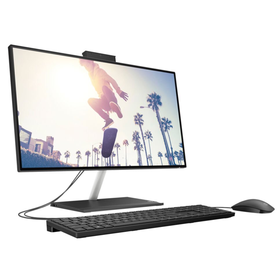 Hp 24-Cb1023Nt 79N38EA İ5-1235U 8Gb 256Gb Ssd O-B Vga 23.8'' Freedos All In One Pc