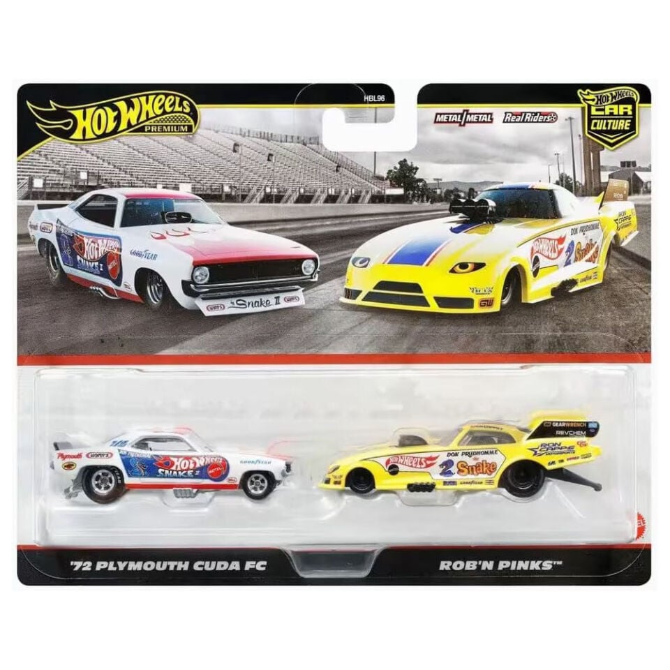 Hot Wheels 72 Ply & Rob N Pinks Mtl-jbl01
