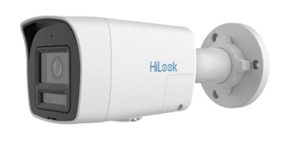 Hilook IPC-B149HA-LUF-Sl 4MP 2.8mm ColorVu Çift Yönlü Sesli IP Bullet Kamera