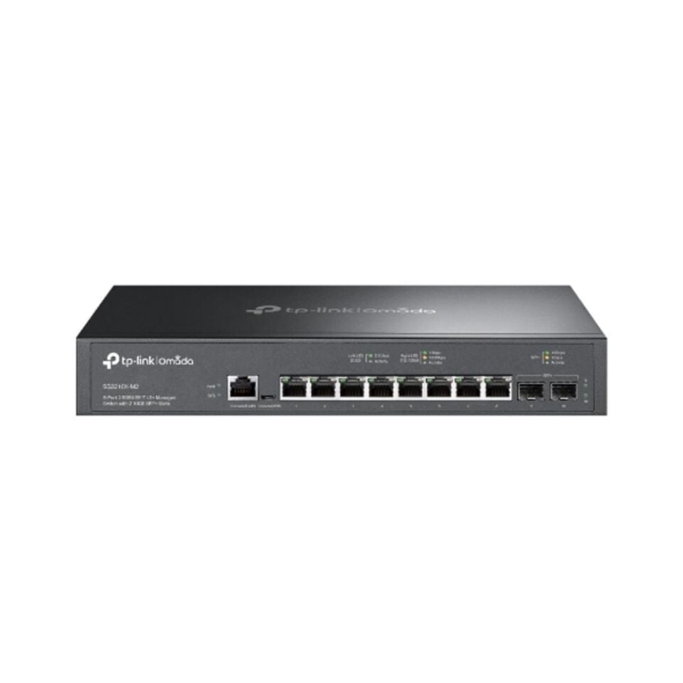 Omada TP-Link TL-SG3210X-M2 8 Port 2.5G L2 Managed Switch