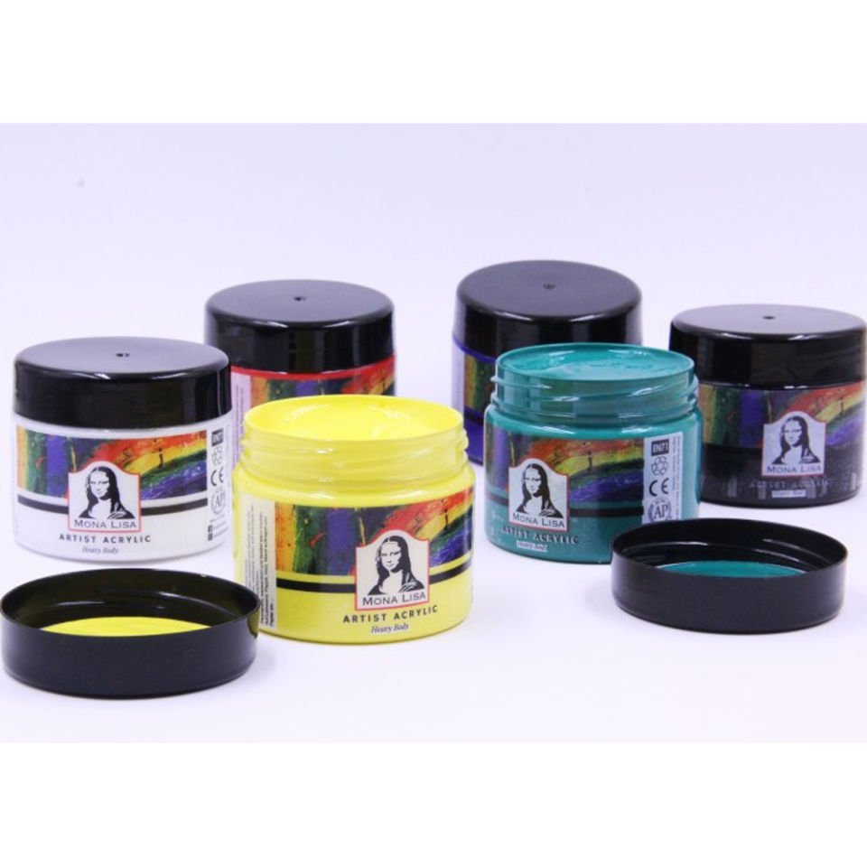 Monalisa Akrilik Boya  6 Ana Renk 125 ML