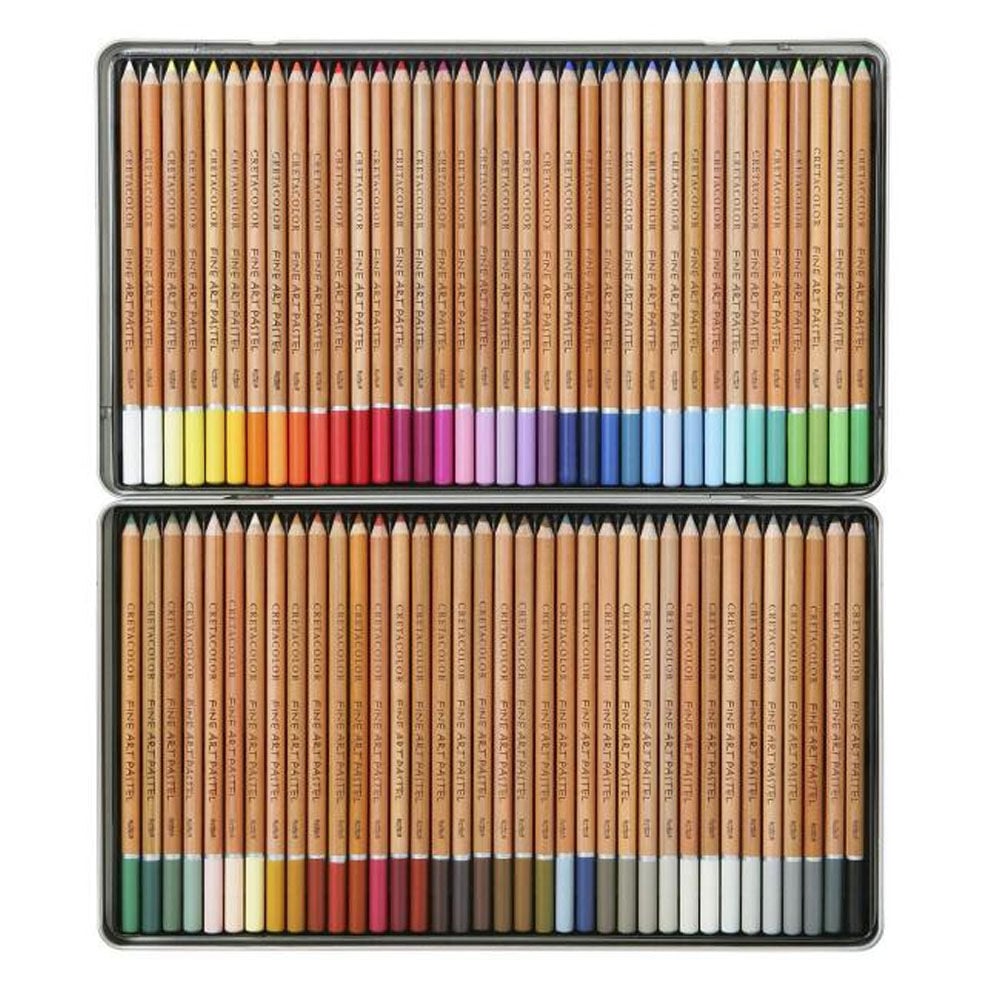 Cretacolor Fine Art Pastel Boya Kalem Seti 72 Renk Metal Kutu 47072