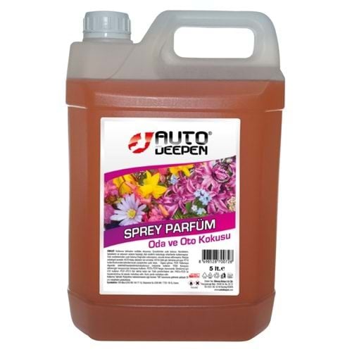 Auto Deepen Sprey Parfüm Oda Ve Oto Kokusu Kestane 5 lt