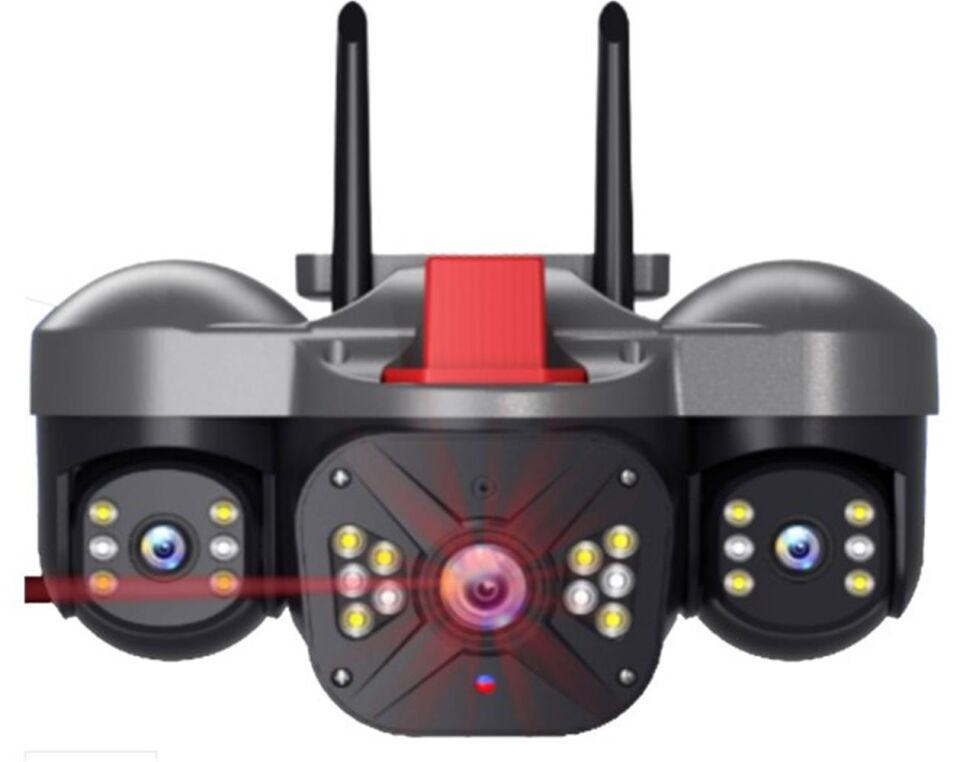 Apronx APX-WP332 6Mp 2.8mm-3.6mm Üç Kamera 22 Led Wifi PTZ