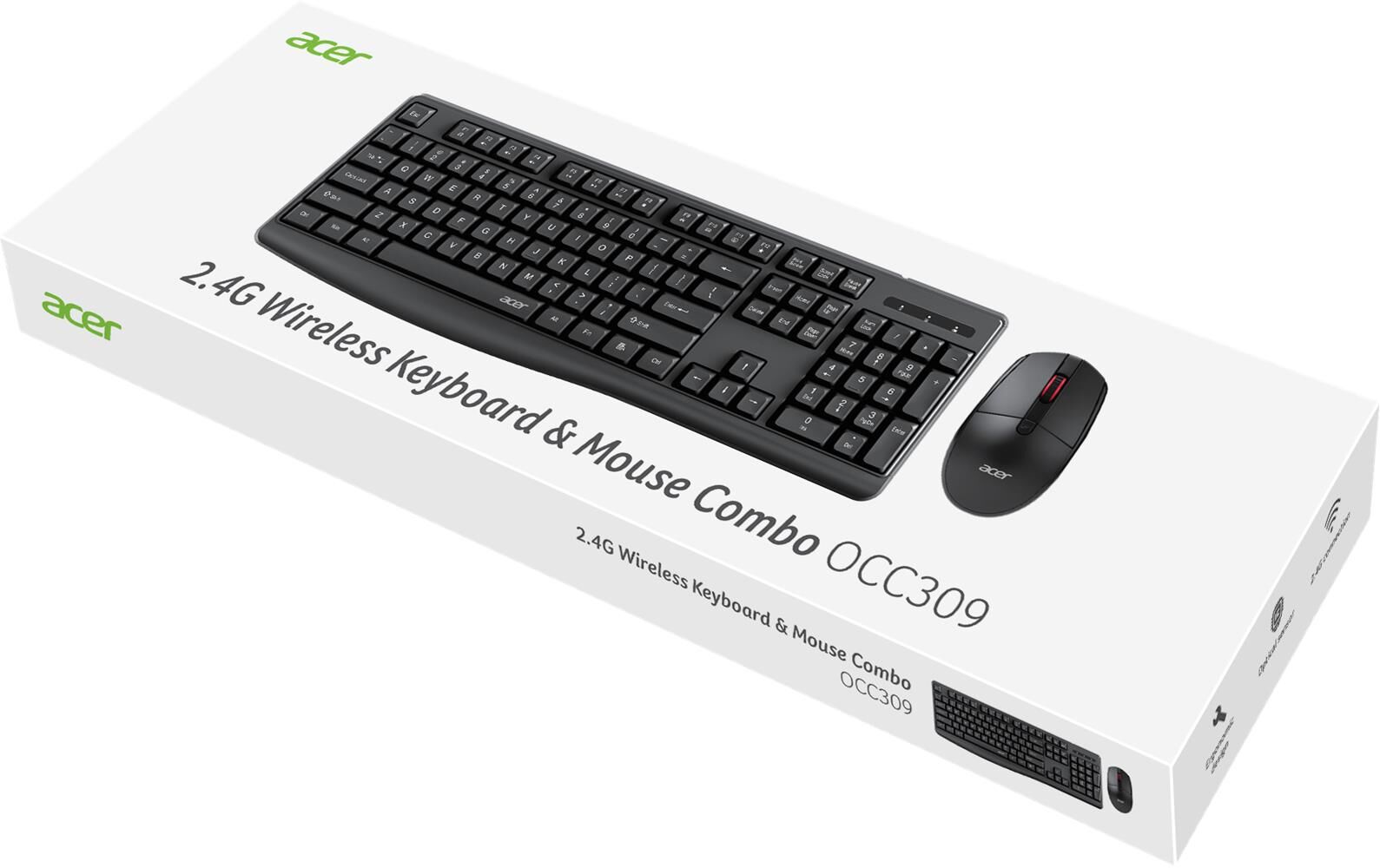 ACER OCC309 BK Kablosuz Klavye+ Mouse set