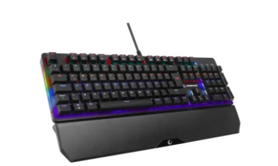Rampage KB-R86 UMBRA Siyah USB Rainbow Aydınlatmalı Red Switch Mekanik Gaming Oyuncu Klavye
