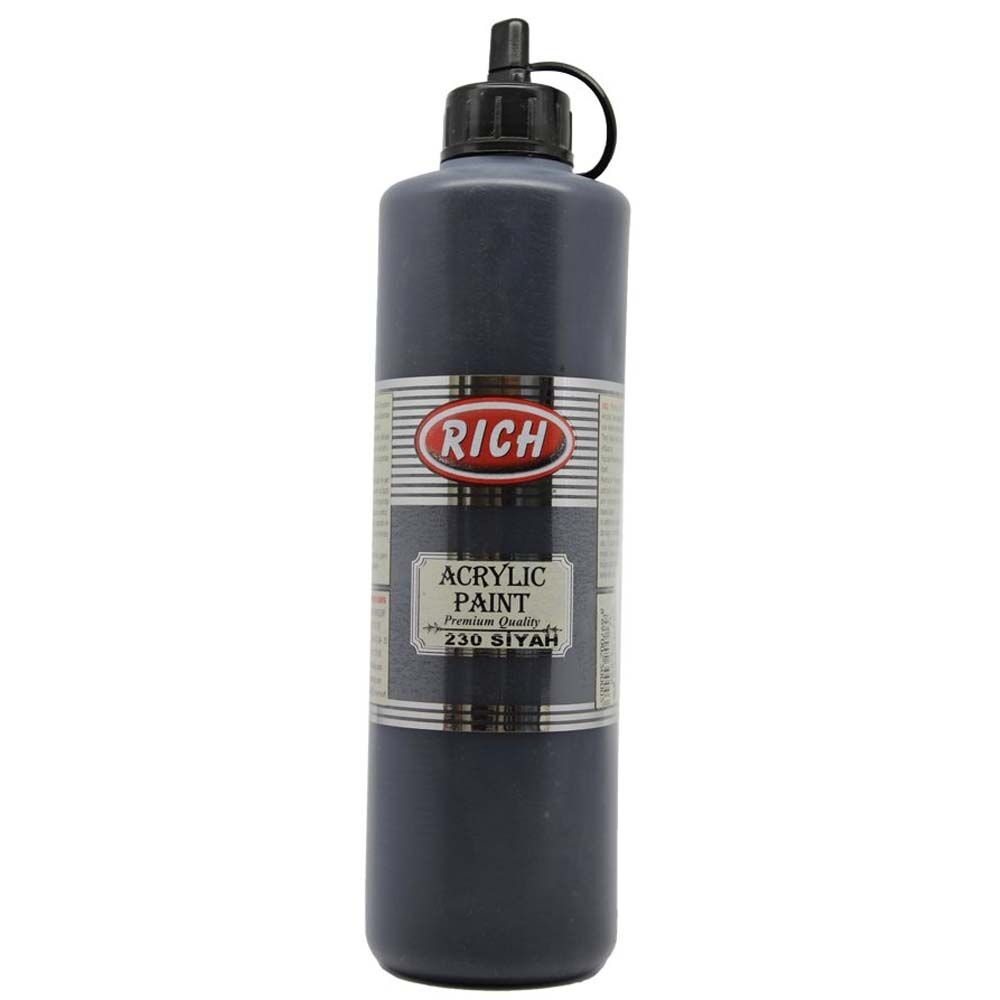 Rich Akrilik Boya Master 500 CC Siyah