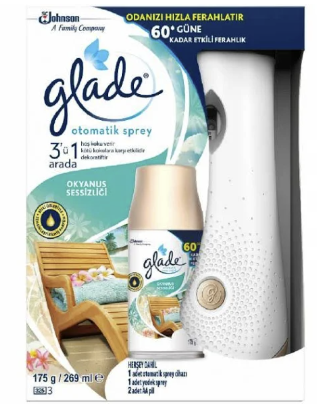 Glade Okyanus Sessizliği 269 Ml Otamatik Sprey Makine + Yedek