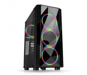 Dark DKCHDIAMONDPRO680BR R20 600W 80+3x12cm RGB,USB 3.0,Cam Panel,Uzaktan Kumandalı,Oyuncu Kasası