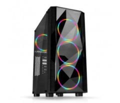 Dark DKCHDIAMONDPRO680BR R20 600W 80+3x12cm RGB,USB 3.0,Cam Panel,Uzaktan Kumandalı,Oyuncu Kasası