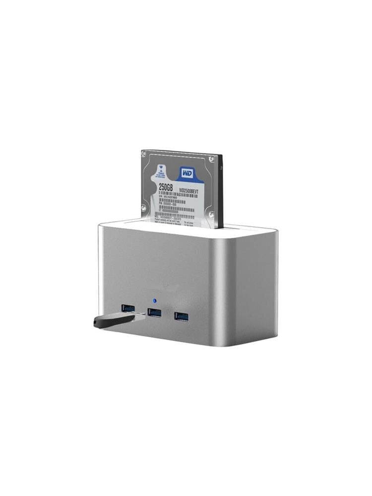 Codegen Alüminyum Usb3.0 3.5''-2.5'' Sata 3 Port Usb Cdg-Doc-404 Docking Station
