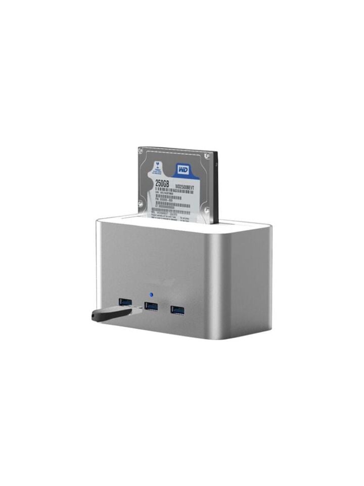 Codegen Alüminyum Usb3.0 3.5''-2.5'' Sata 3 Port Usb Cdg-Doc-404 Docking Station