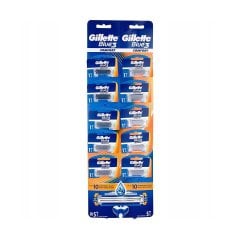 Gillette Blue3 Comfort Tıraş Bıçağı 10'lu Kartela