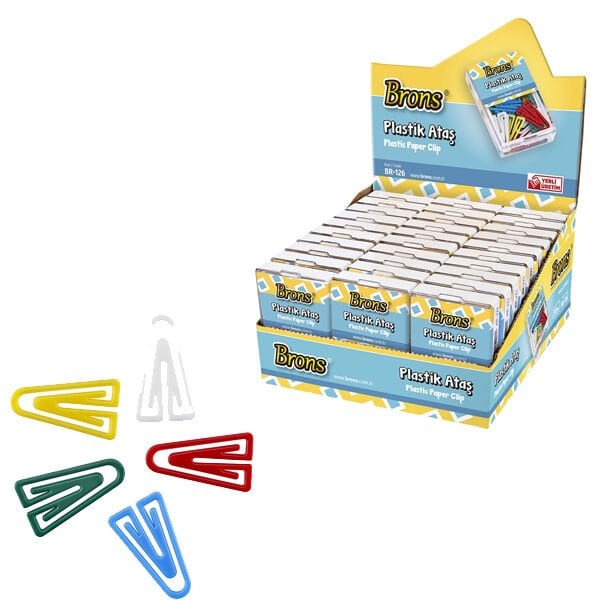 Brons Ataş Plastik 5 Renk BR-126