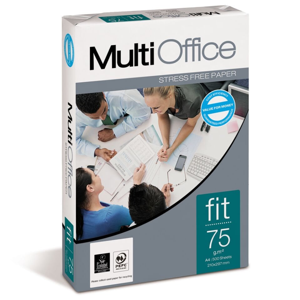 Multi Office Fotokopi Kağıdı 500 LÜ A4 75 GR (stressiz kağıt)