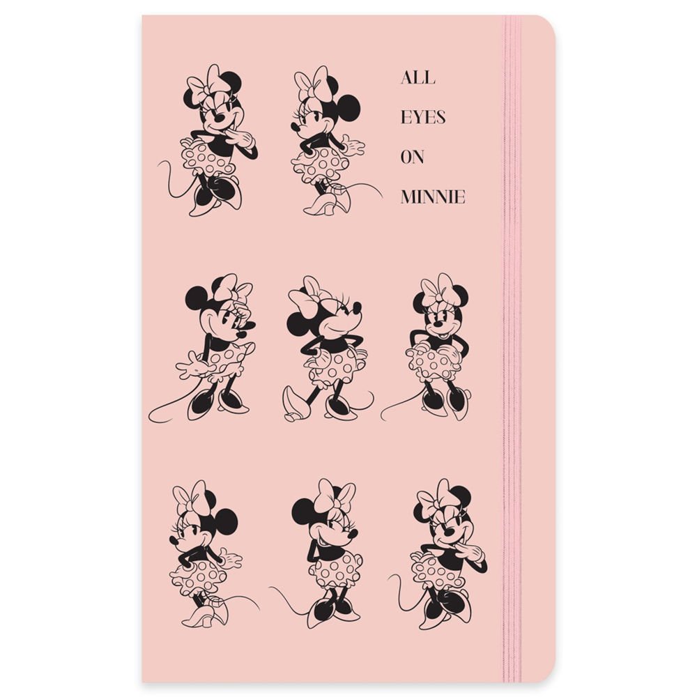 Minnie Lastikli Defter Ciltli 13x21 80 Yaprak Çizgili