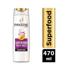 Pantene Superfood Gür ve Güçlü Şampuan 470 ml