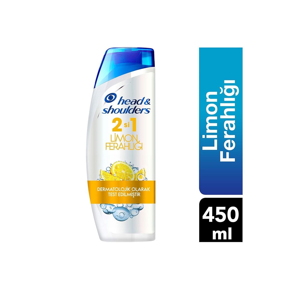Head And Shoulders 2'Si 1 Arada Şampuan Limon Ferahlığı 450 ml