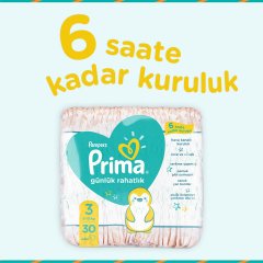 Prima Bebek Bezi Günlük Rahatlık 3 Beden 30'Lu