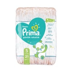 Prima Bebek Bezi Günlük Rahatlık 5 Beden 21'li