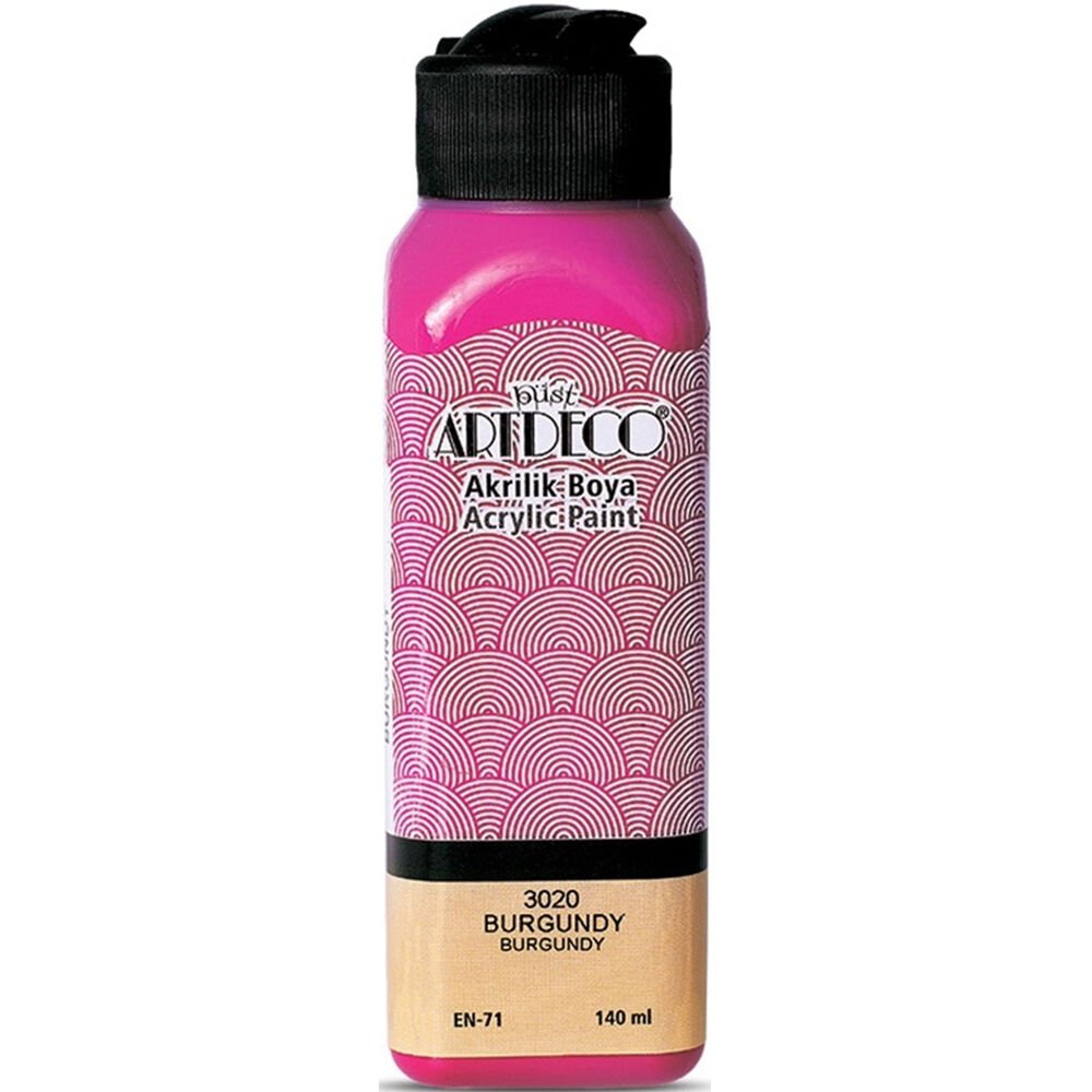 Artdeco Akrilik Boya 140 ML Burgundy 070R-3020
