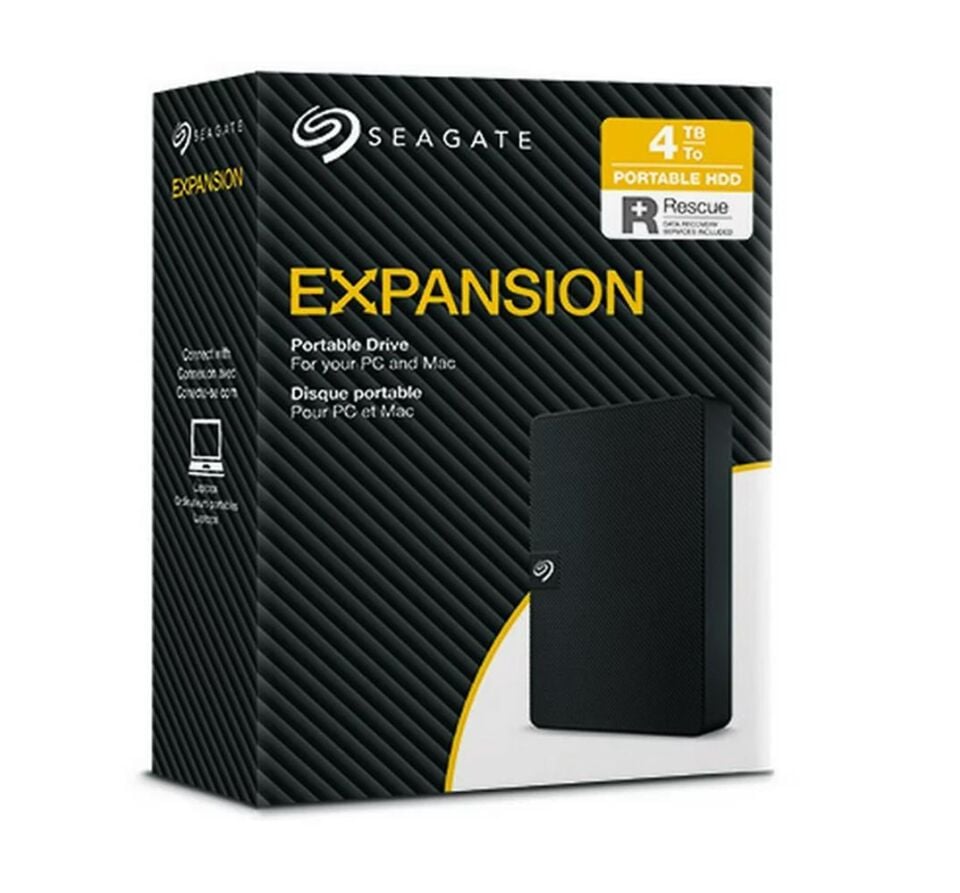 Seagate 4TB Expansion STKM4000400 USB 3.0 2.5'' Siyah Harici Harddisk