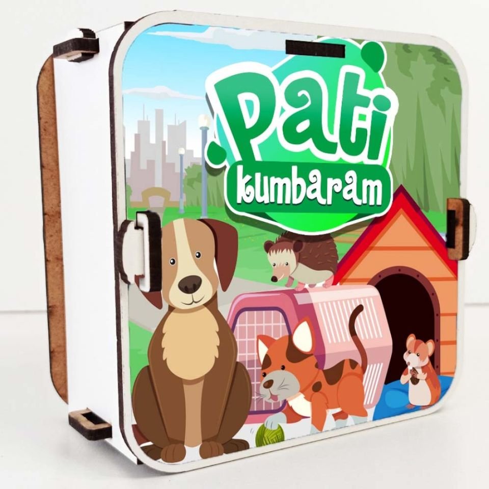 Moon Beavers Ahşap İyilik Kumbaram