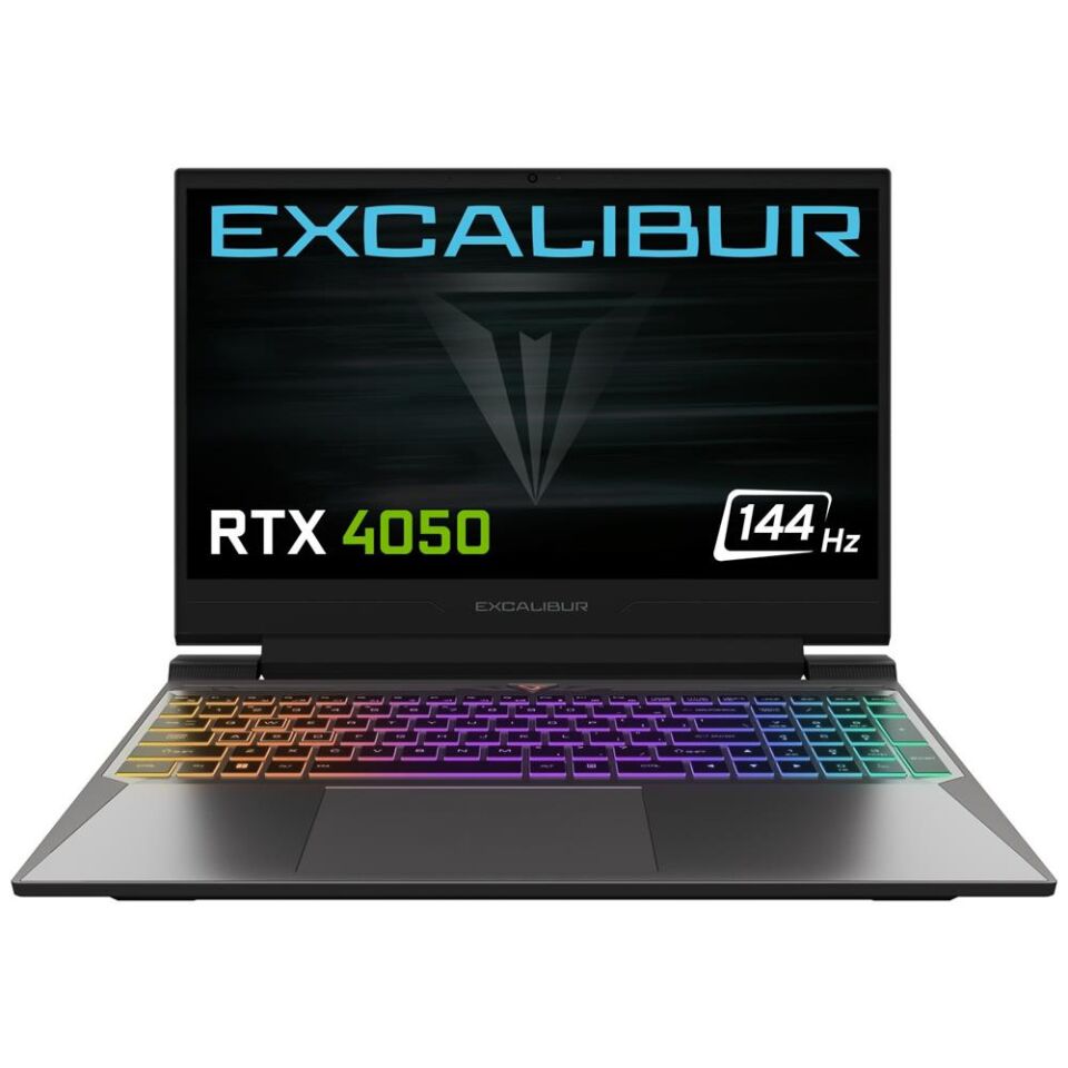 Casper Excalibur G870.1270-BEA0X-B i7-12700H 16GB 500GB 6GB RTX4050 Freedos 15.6'' 144Hz Notebook
