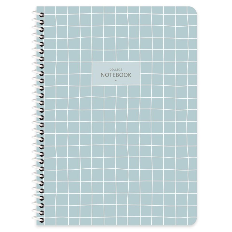 Keskin Color Defter Plastik Kapak Spiralli College 16,5x22,5 80 Yp Kar.