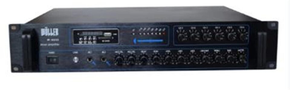Wöller W-6800 6 Bölge 800 Watt Çıkış Bağımsız Kontrol Usb-Sd Kart-Bluetooth Mikser Amplifikatör