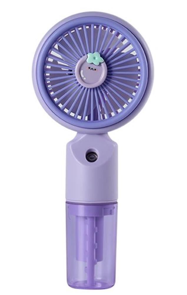 Feny FN-F50 Mor Kademeli Ultra Sessiz Buharlı Şarjlı 800Mah Mini El Fanı