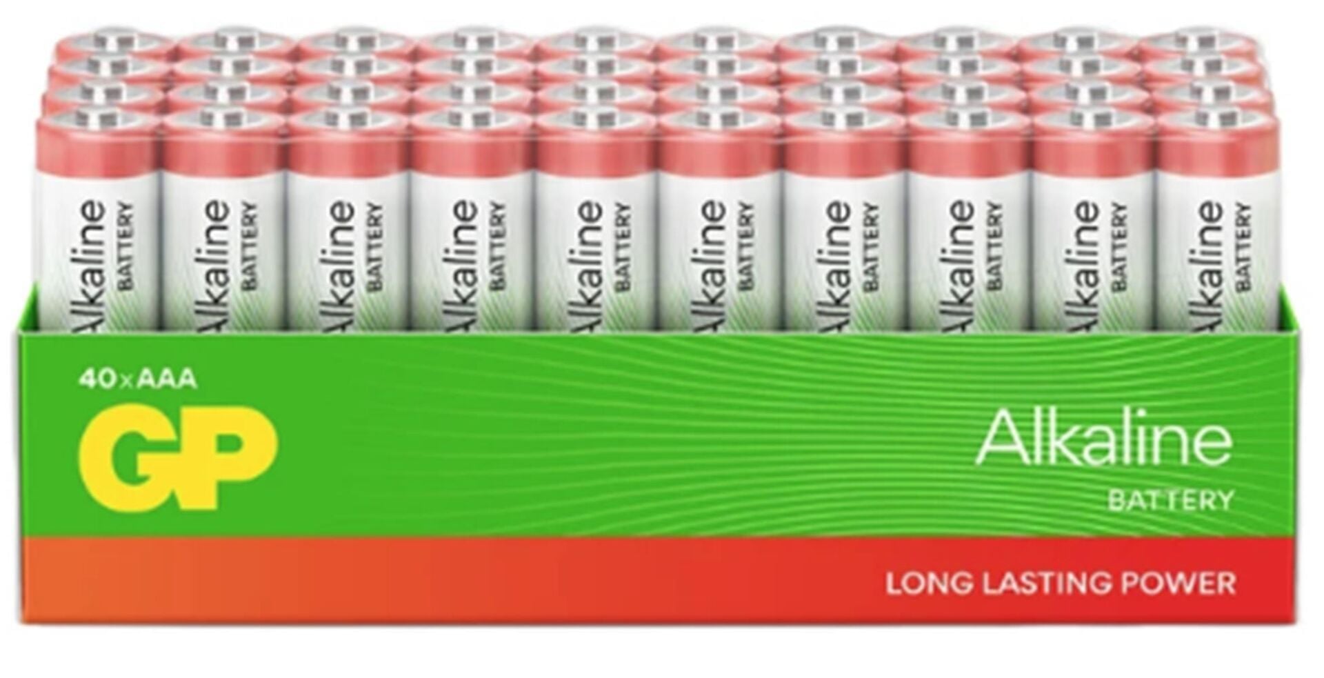 GP G-Tech LR03 AAA Boy Red Alkalin İnce Kalem Pil 40'lı Paket GP24ARETA21-2GST40