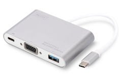 Digitus DA-70839 TYPE-C to VGA 1080P Multiport Ada